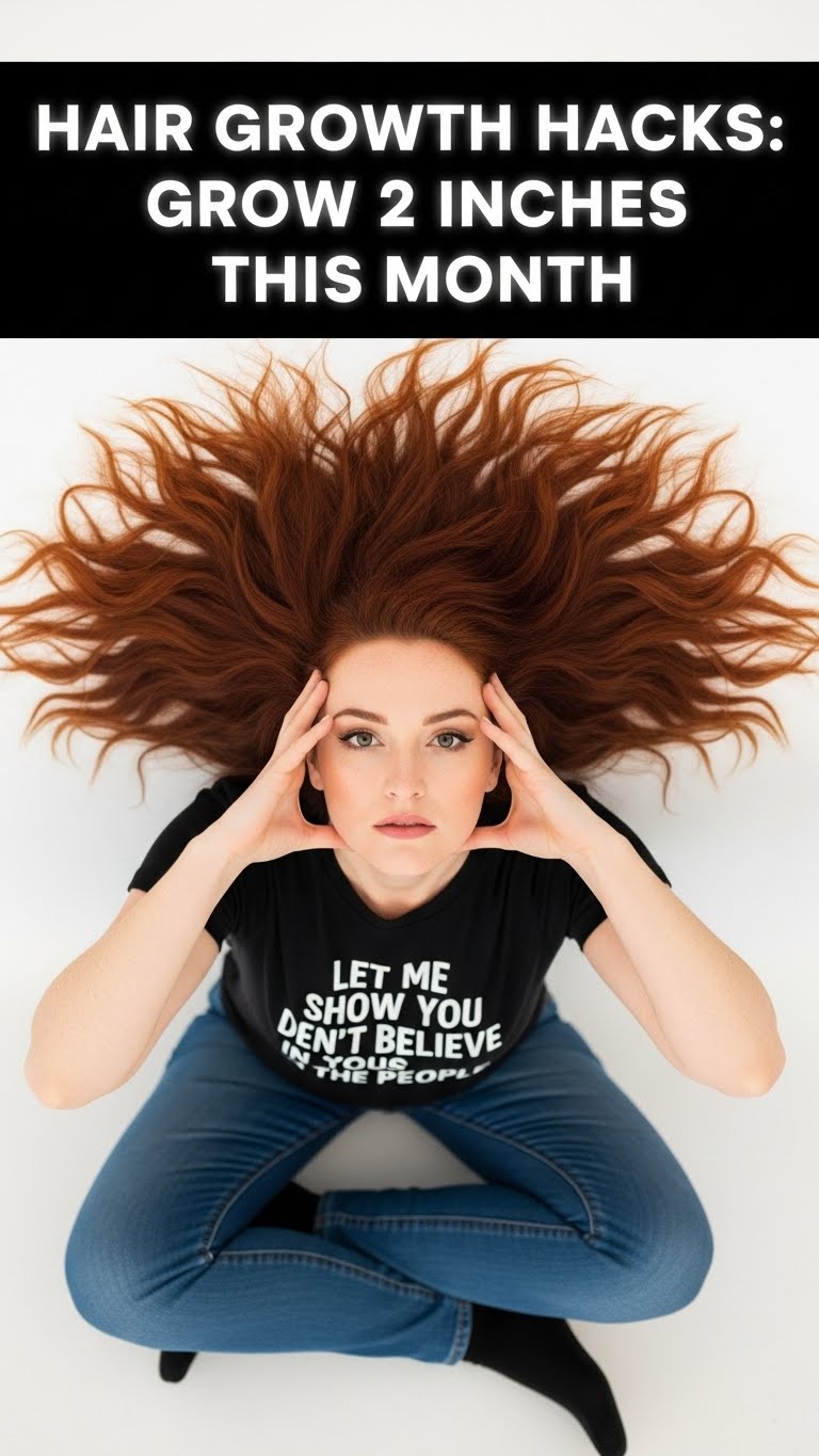 Hair Growth Hacks: Grow 2 Inches This Month