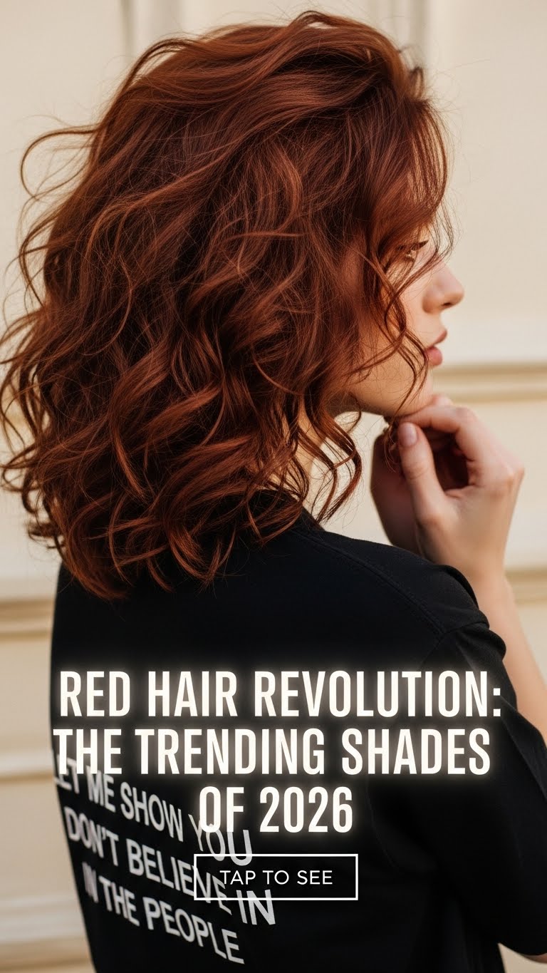 The Red Hair Revolution: Trending Shades of 2026